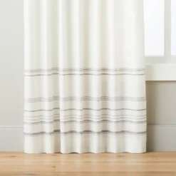 Engineered Hem Stripes Curtain Panel Cream/Gray - Hearth & Hand™ With Magnolia 10 Engineered Hem Stripes Curtain Panel Cream/Gray - Hearth & Hand™ With Magnolia -Hearth & Hand With Magnolia Shop GUEST ce2cfef5 4ffc 4553 9efa 21c03c3714d0