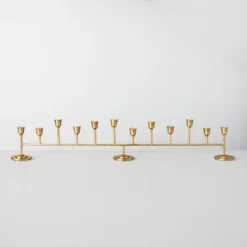 Antiqued Metal Taper Candelabra Brass Finish - Hearth & Hand™ With Magnolia 9 Antiqued Metal Taper Candelabra Brass Finish - Hearth & Hand™ With Magnolia -Hearth & Hand With Magnolia Shop GUEST d62a3121 0a9e 4351 ac83 c05923aa585d