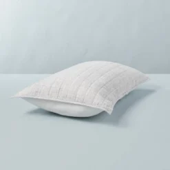Channel Stitch Heathered Pillow Sham - Hearth & Hand™ With Magnolia 5 Channel Stitch Heathered Pillow Sham - Hearth & Hand™ With Magnolia -Hearth & Hand With Magnolia Shop GUEST da80ecdb e440 4f76 a5b6 243d899f0c7d