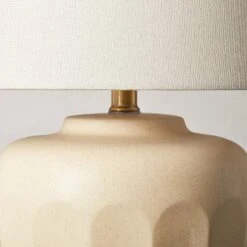 Faceted Ceramic Table Lamp Taupe/Cream (Includes LED Light Bulb) - Hearth & Hand™ With Magnolia 5 Faceted Ceramic Table Lamp Taupe/Cream (Includes LED Light Bulb) - Hearth & Hand™ With Magnolia -Hearth & Hand With Magnolia Shop GUEST da8e631d bb1b 4505 abbc ceff25417c31