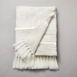 Heathered Stripe Woven Throw Blanket - Hearth & Hand™ With Magnolia 7 Heathered Stripe Woven Throw Blanket - Hearth & Hand™ With Magnolia -Hearth & Hand With Magnolia Shop GUEST e8ea1114 2902 4a51 958f f35475e1447e