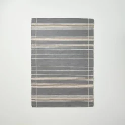 Wool Blend Variegated Stripe Area Rug Dark Gray - Hearth & Hand™ With Magnolia 13 Wool Blend Variegated Stripe Area Rug Dark Gray - Hearth & Hand™ With Magnolia -Hearth & Hand With Magnolia Shop GUEST ed90b234 077e 454c 8d98 a788492a1a64