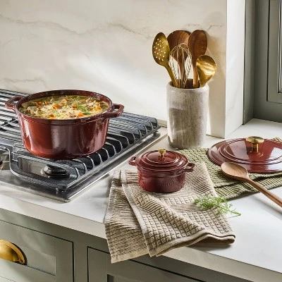 Dutch Oven Mini Red - Hearth & Hand™ With Magnolia 1 Dutch Oven Mini Red - Hearth & Hand™ With Magnolia