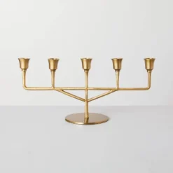 Antiqued Metal Taper Candelabra Brass Finish - Hearth & Hand™ With Magnolia 8 Antiqued Metal Taper Candelabra Brass Finish - Hearth & Hand™ With Magnolia -Hearth & Hand With Magnolia Shop GUEST f772f2f8 472d 4bc2 8b20 dcb1cf36038a