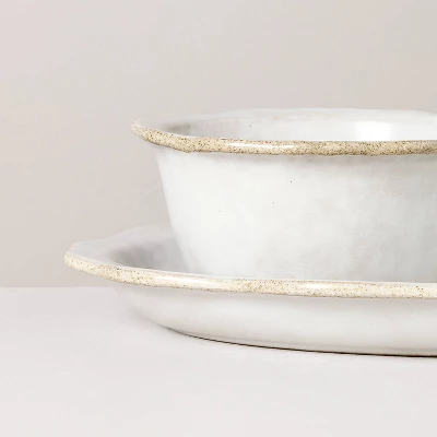 Carved Edge Soup And Sandwich Serving Set - Hearth & Hand™ With Magnolia 2 Carved Edge Soup And Sandwich Serving Set - Hearth & Hand™ With Magnolia - Image 2